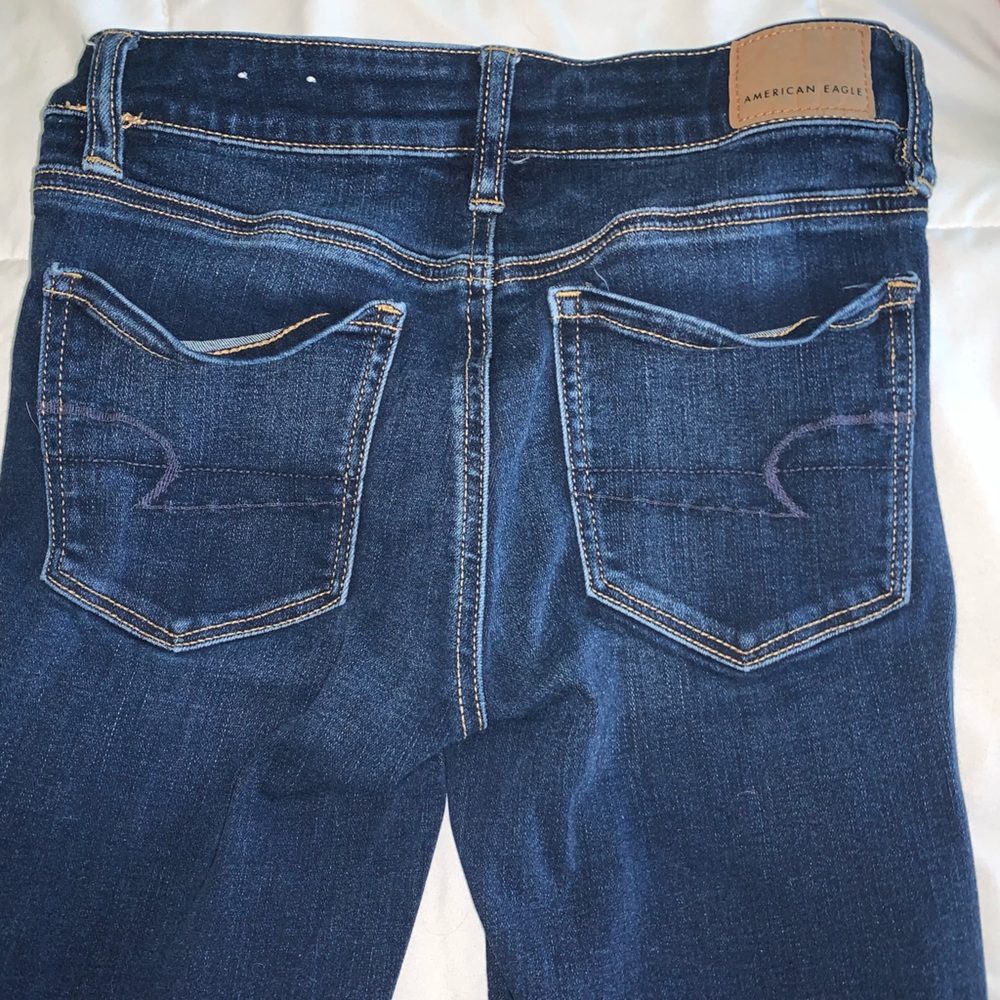 American Eagle jeans.